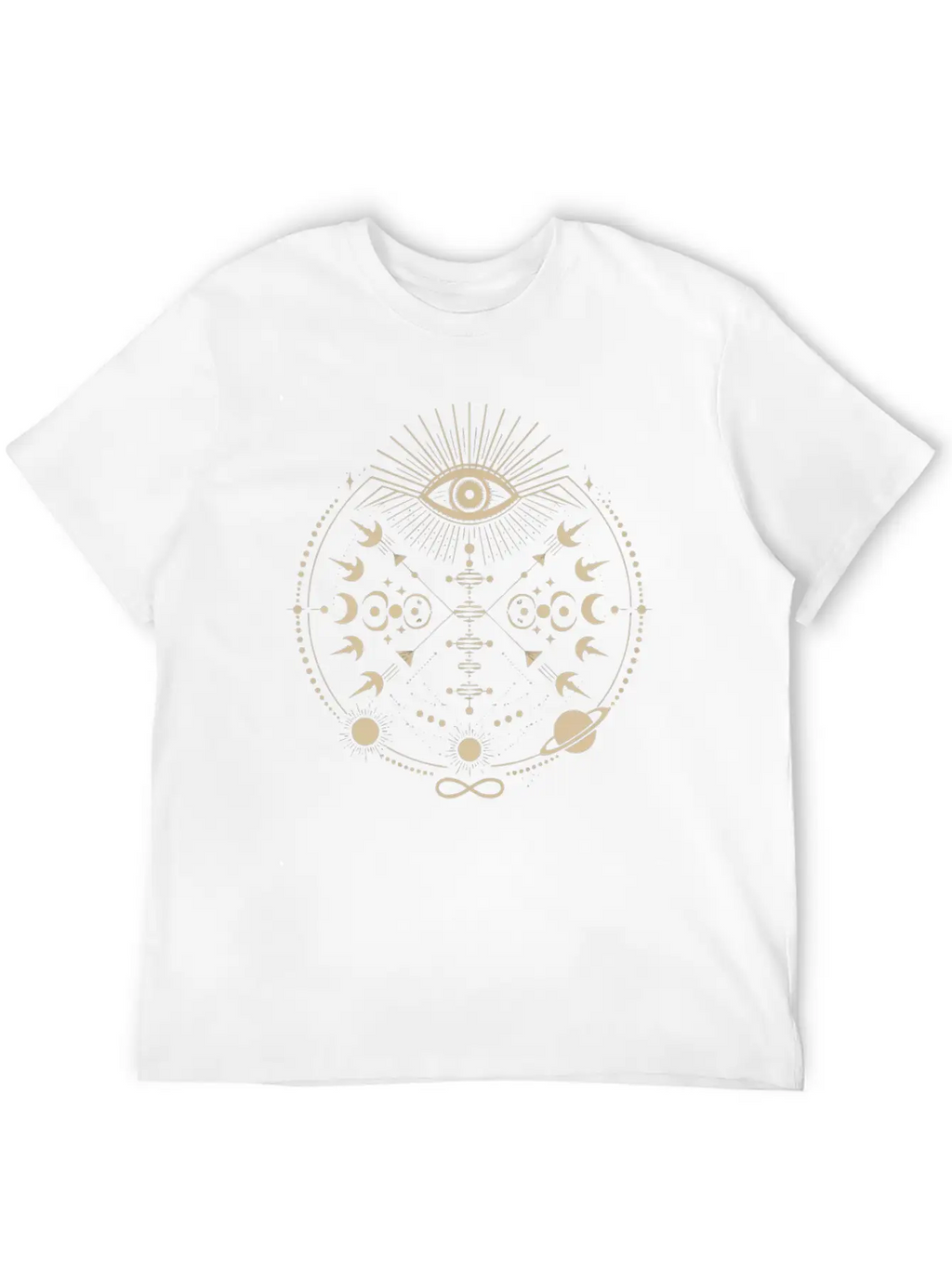 Cosmic Energy Life Energy Universal Force Unisex Casual T-Shirt – Clean Design For Daily Comfort