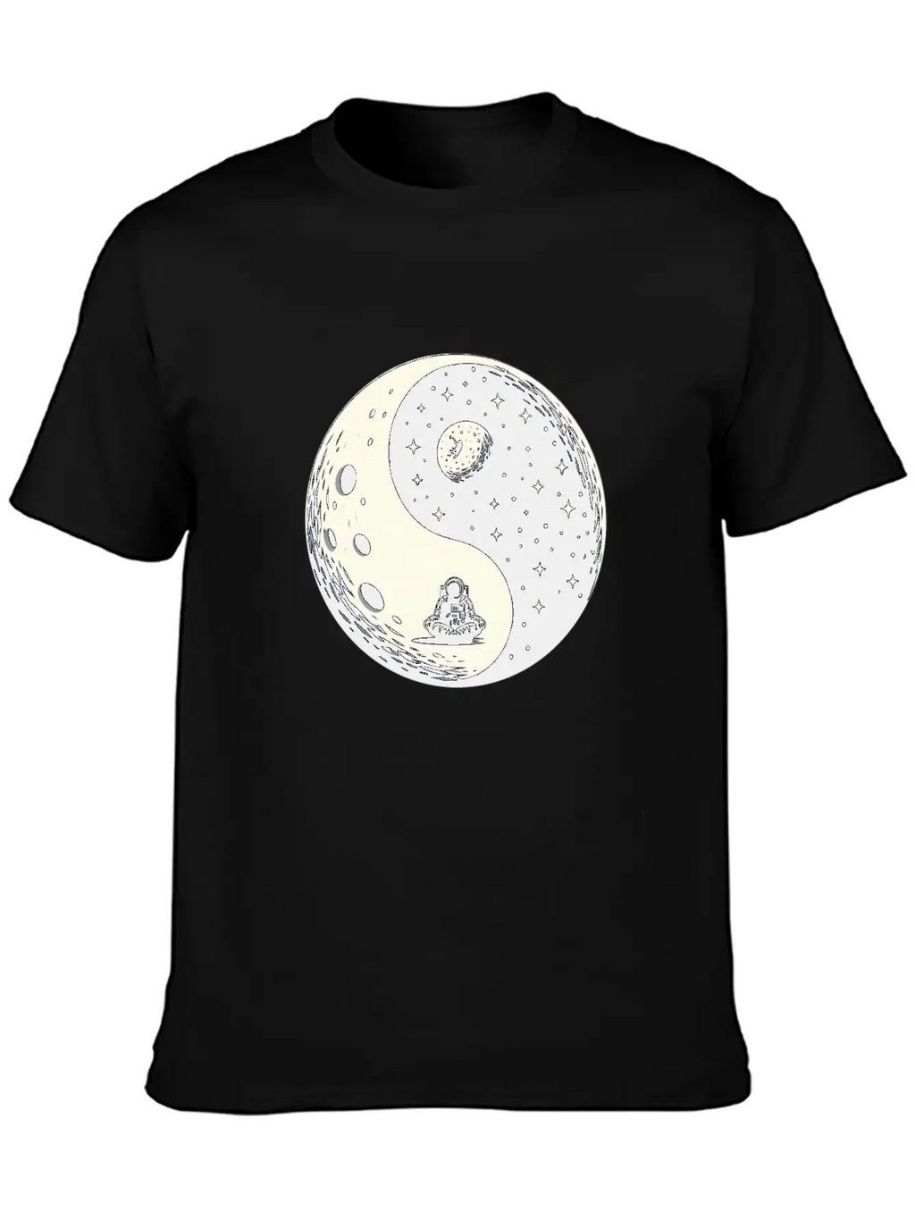 Cosmic Harmony Unisex Casual T-Shirt – Clean Design For Daily Comfort