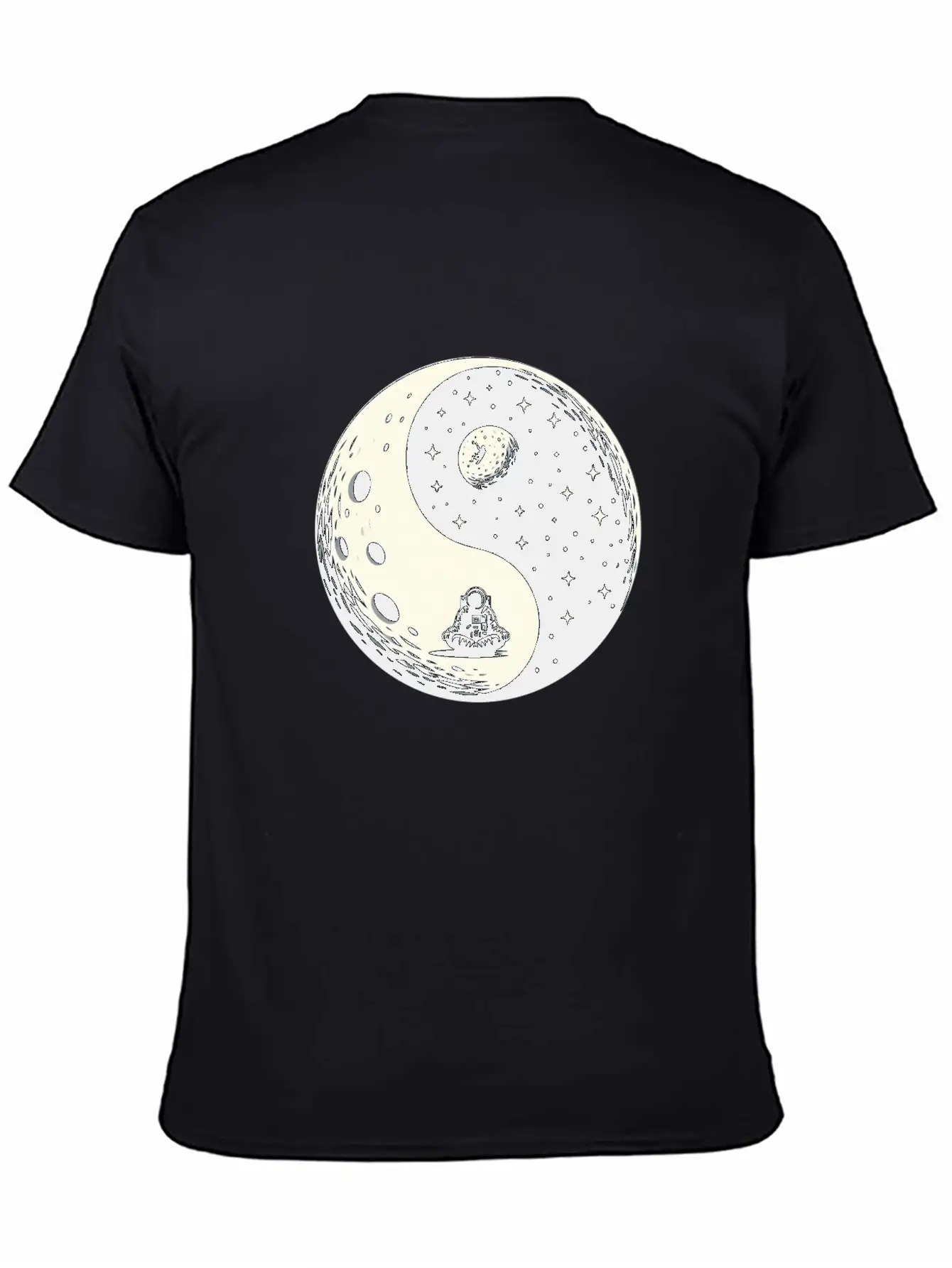 Cosmic Harmony Unisex Casual T-Shirt – Clean Design For Daily Comfort