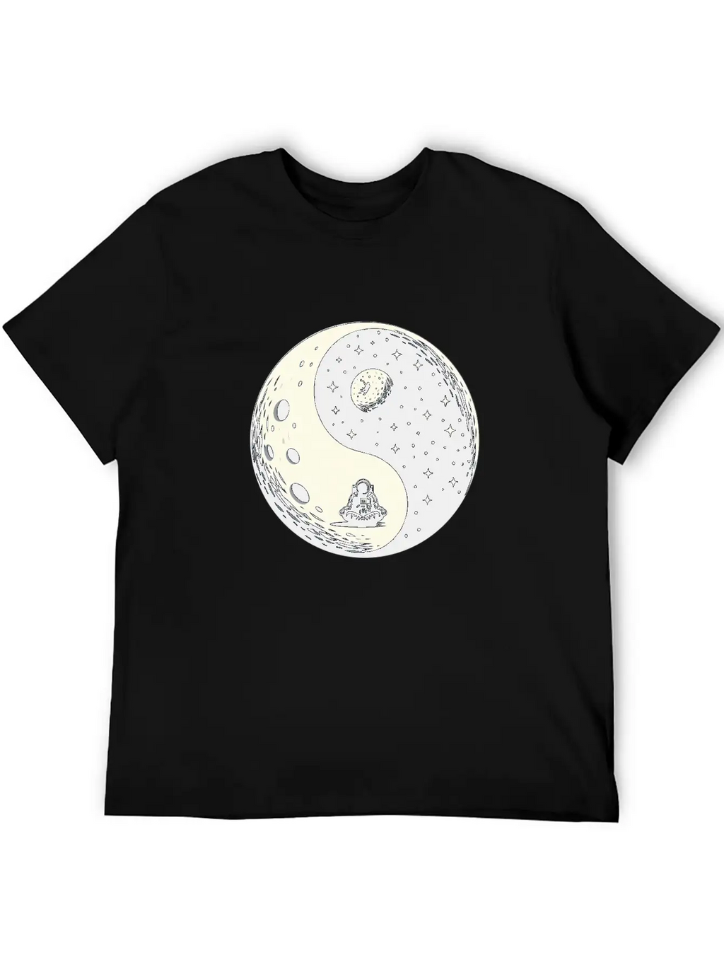 Cosmic Harmony Unisex Casual T-Shirt – Clean Design For Daily Comfort