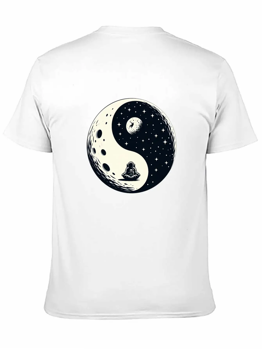 Cosmic Harmony Unisex Casual T-Shirt – Clean Design For Daily Comfort