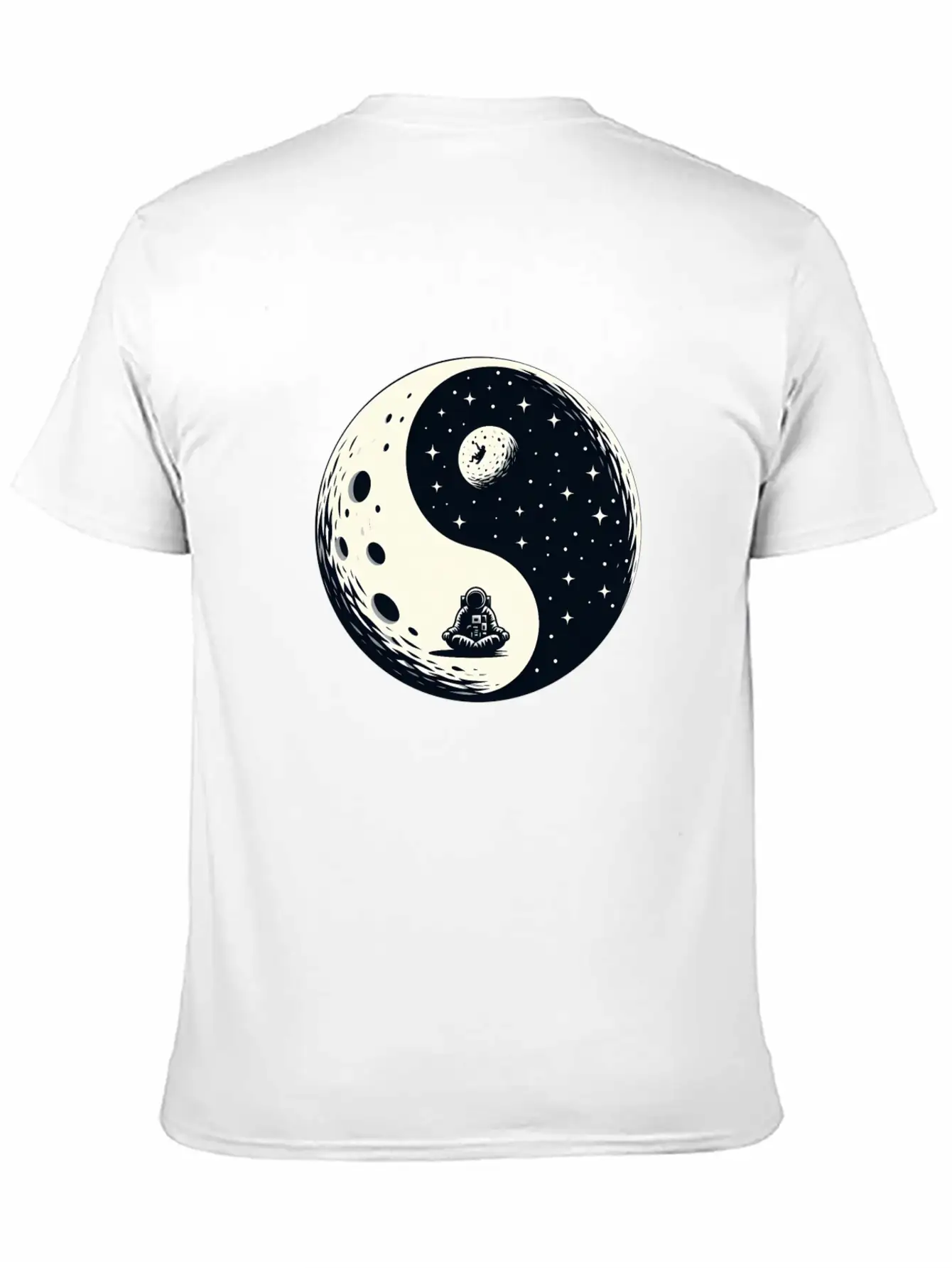 Cosmic Harmony Unisex Casual T-Shirt – Clean Design For Daily Comfort
