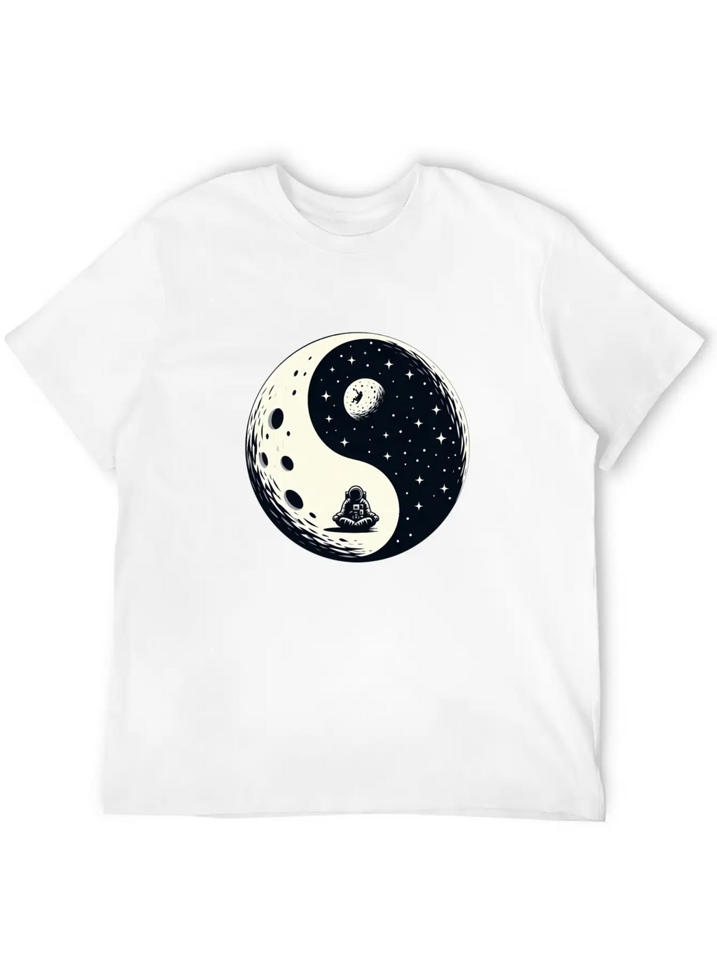 Cosmic Harmony Unisex Casual T-Shirt – Clean Design For Daily Comfort