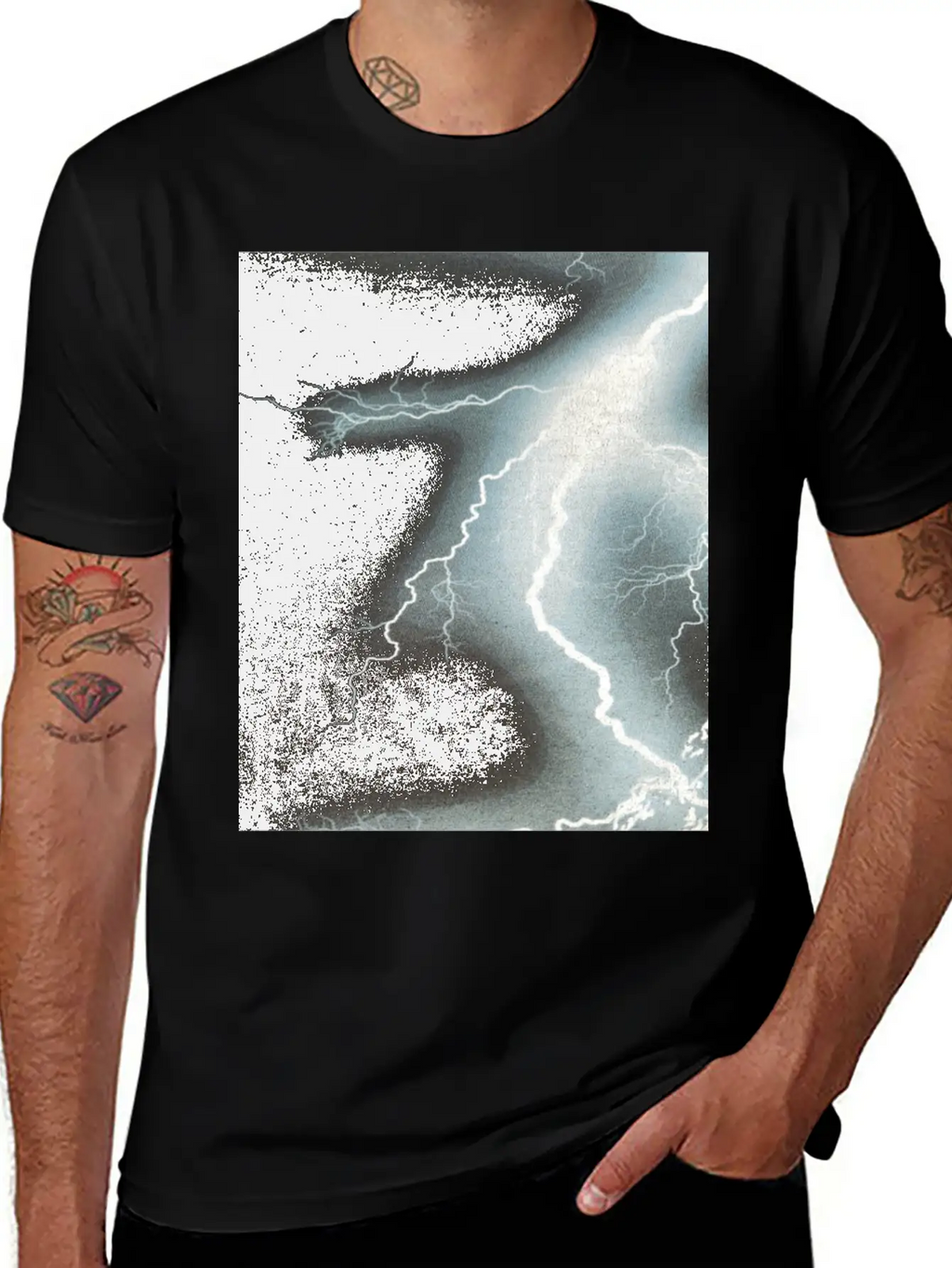 Cosmic Storm Essential Unisex Summer Tee – Soft Cotton Casual Fit