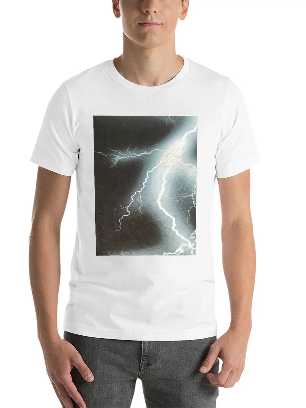 Cosmic Storm Essential Unisex Summer Tee – Soft Cotton Casual Fit