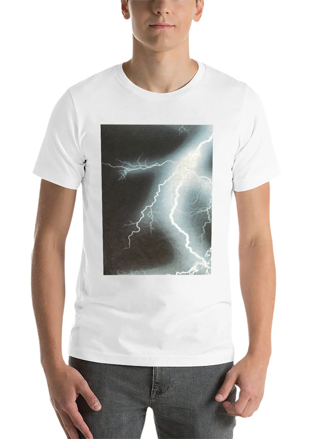 Cosmic Storm Essential Unisex Summer Tee – Soft Cotton Casual Fit