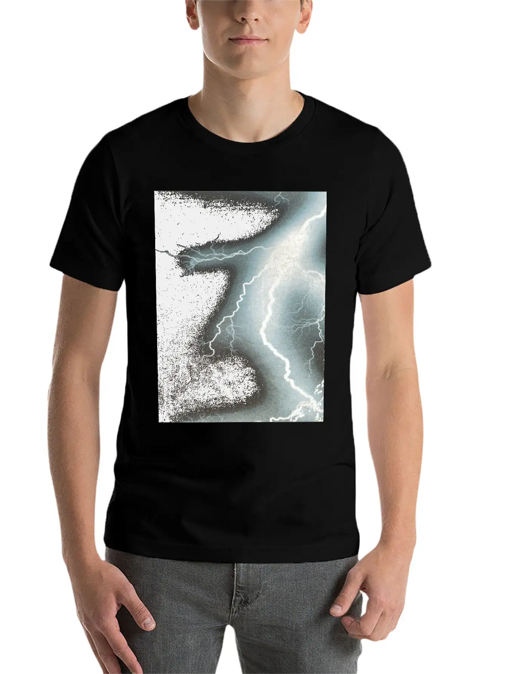 Cosmic Storm Essential Unisex Summer Tee – Soft Cotton Casual Fit