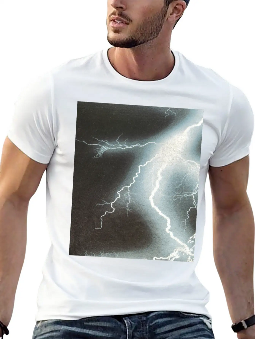 Cosmic Storm Essential Unisex Summer Tee – Soft Cotton Casual Fit