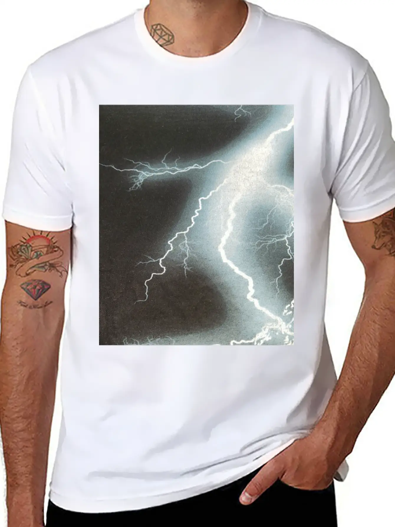 Cosmic Storm Essential Unisex Summer Tee – Soft Cotton Casual Fit