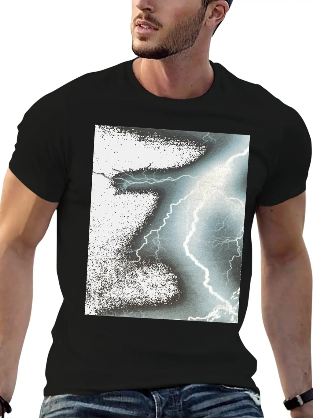 Cosmic Storm Essential Unisex Summer Tee – Soft Cotton Casual Fit