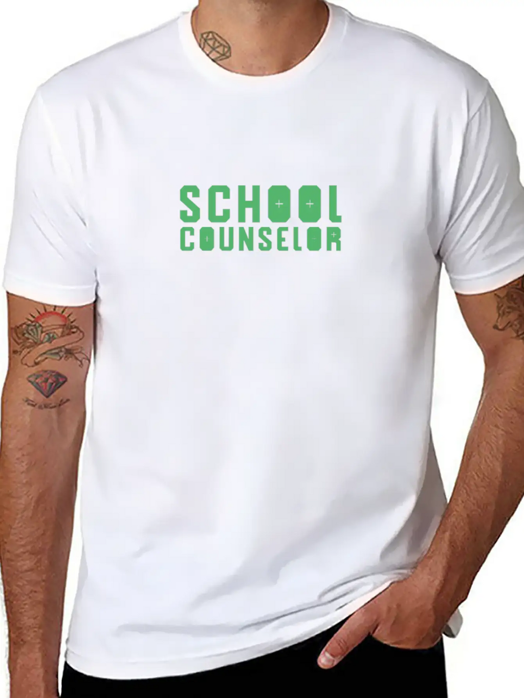 Counselling Teacher Job Guidance Teacher Counselor Relaxed Everyday Tee – Lightweight And Durable Cotton