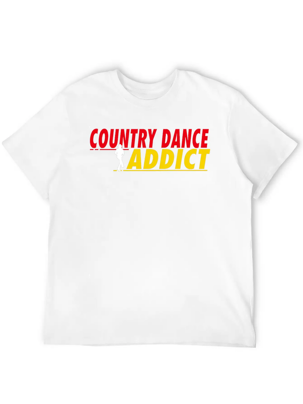 Country Dance Addict Breathable Soft Cotton T-Shirt – Timeless Casual Look