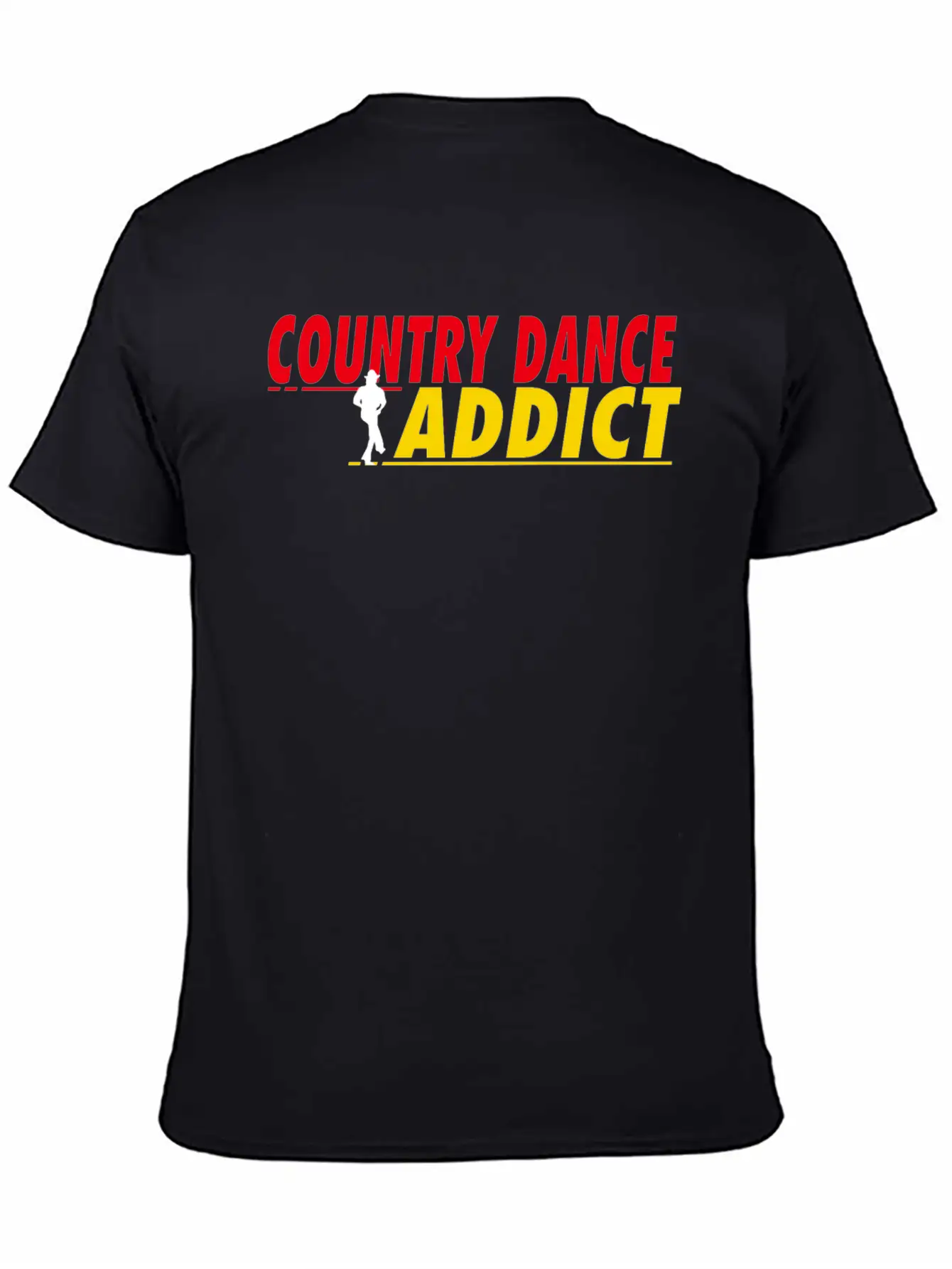 Country Dance Addict Breathable Soft Cotton T-Shirt – Timeless Casual Look