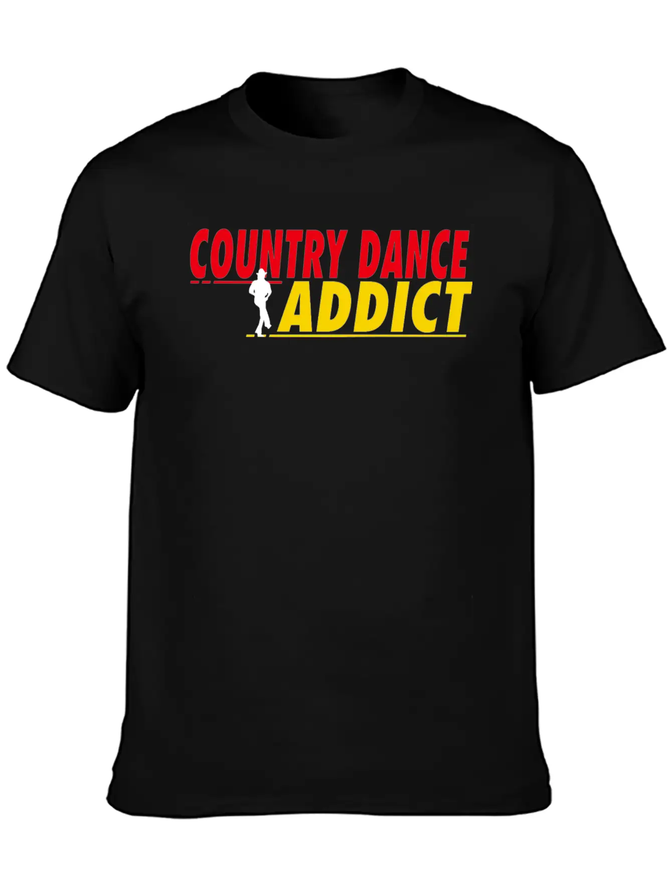 Country Dance Addict Breathable Soft Cotton T-Shirt – Timeless Casual Look