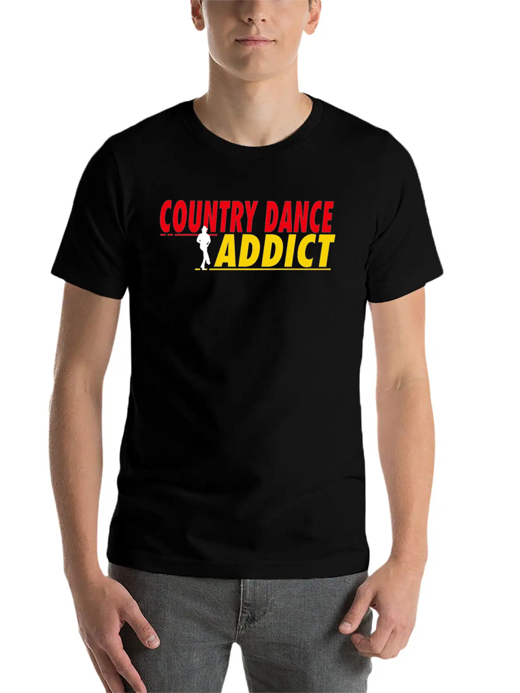 Country Dance Addict Breathable Soft Cotton T-Shirt – Timeless Casual Look