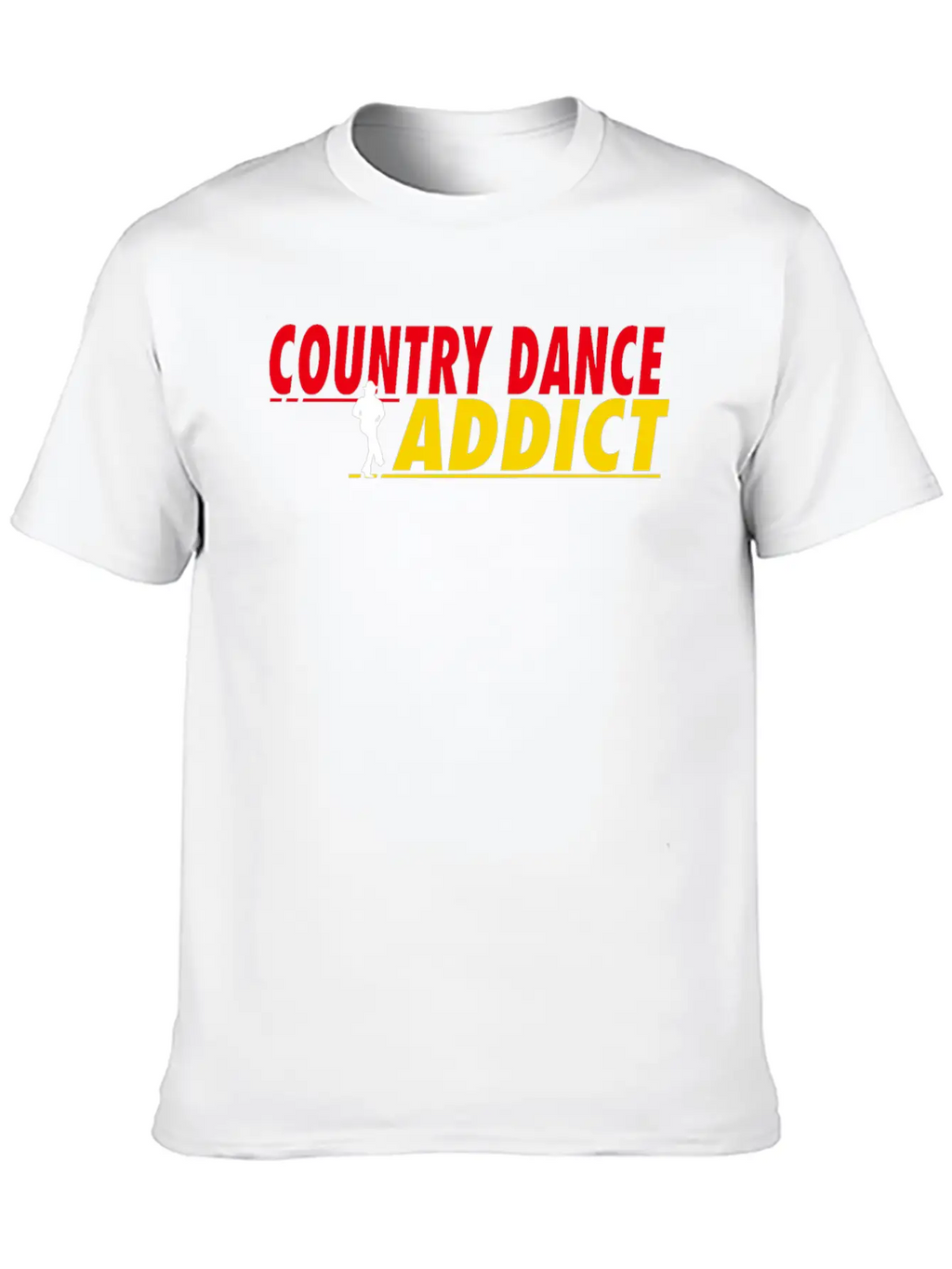 Country Dance Addict Breathable Soft Cotton T-Shirt – Timeless Casual Look