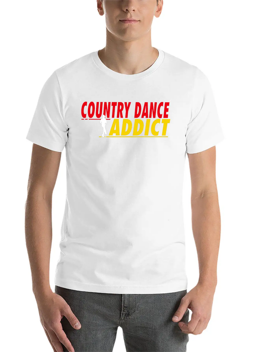 Country Dance Addict Breathable Soft Cotton T-Shirt – Timeless Casual Look