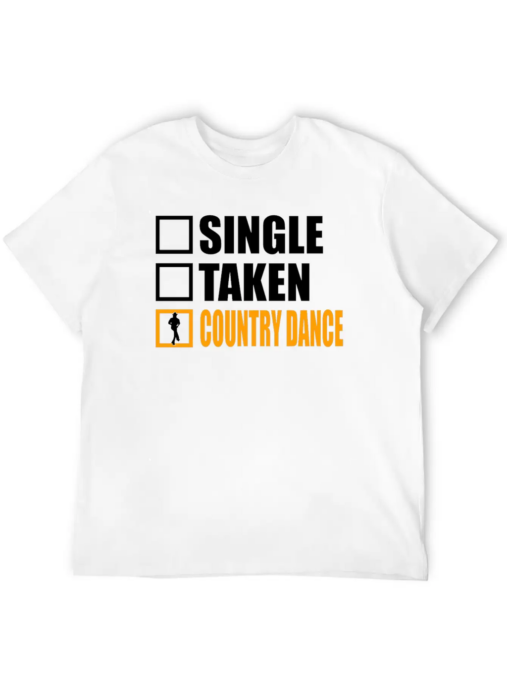 Country Dance Is My Girlfriend Essential Cotton Tee For Daily Outfits – Unisex Style