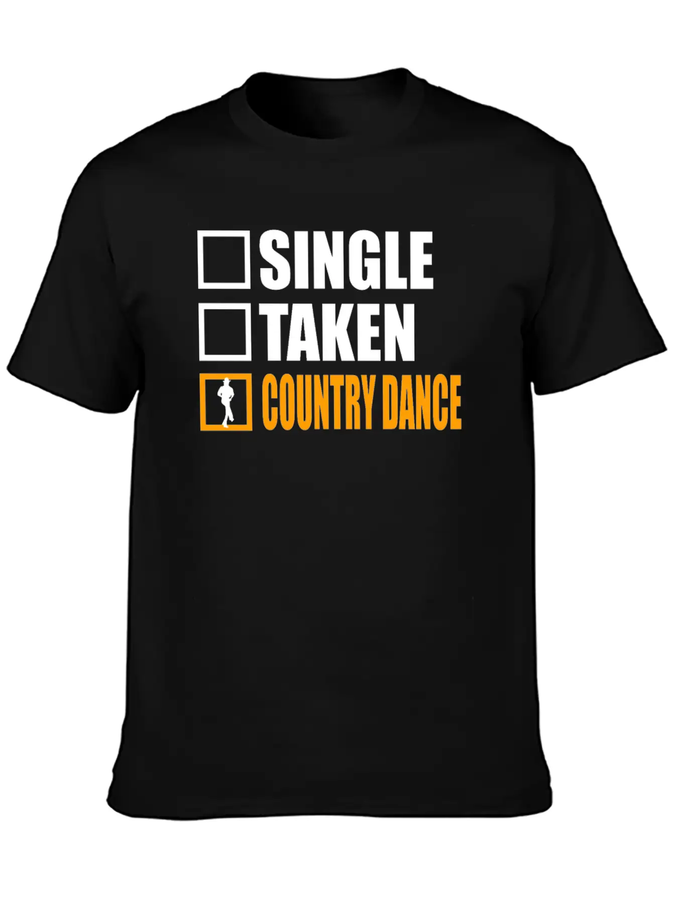 Country Dance Is My Girlfriend Essential Cotton Tee For Daily Outfits – Unisex Style