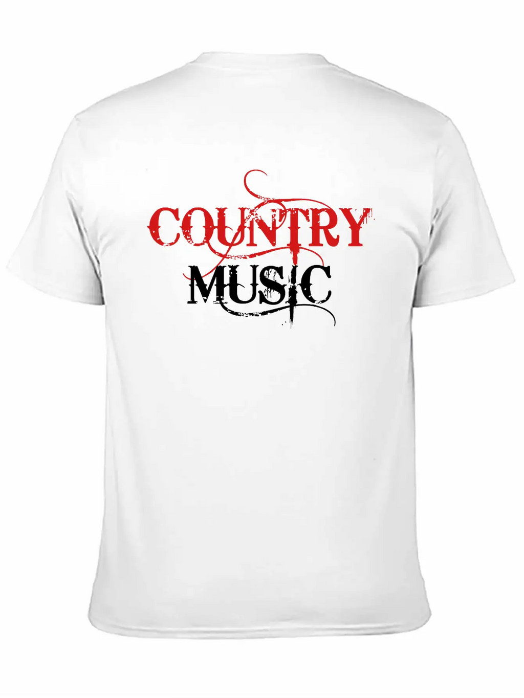 Country Music ! Basic Graphic T-Shirt – Daily Comfort In Soft Cotton