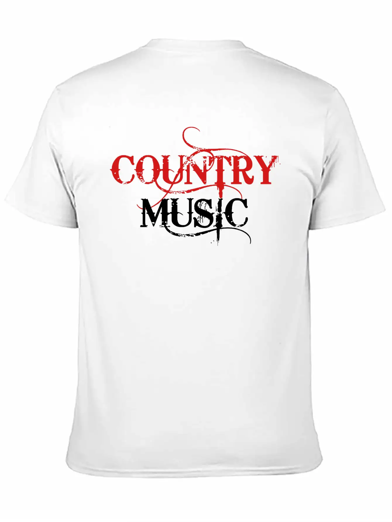 Country Music ! Basic Graphic T-Shirt – Daily Comfort In Soft Cotton
