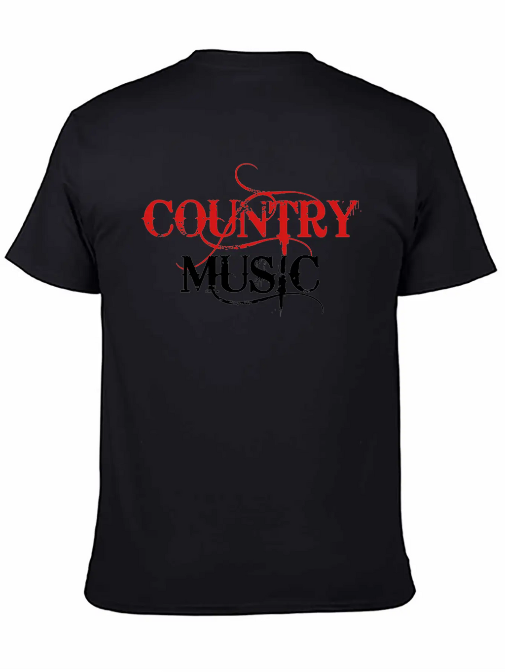 Country Music ! Basic Graphic T-Shirt – Daily Comfort In Soft Cotton