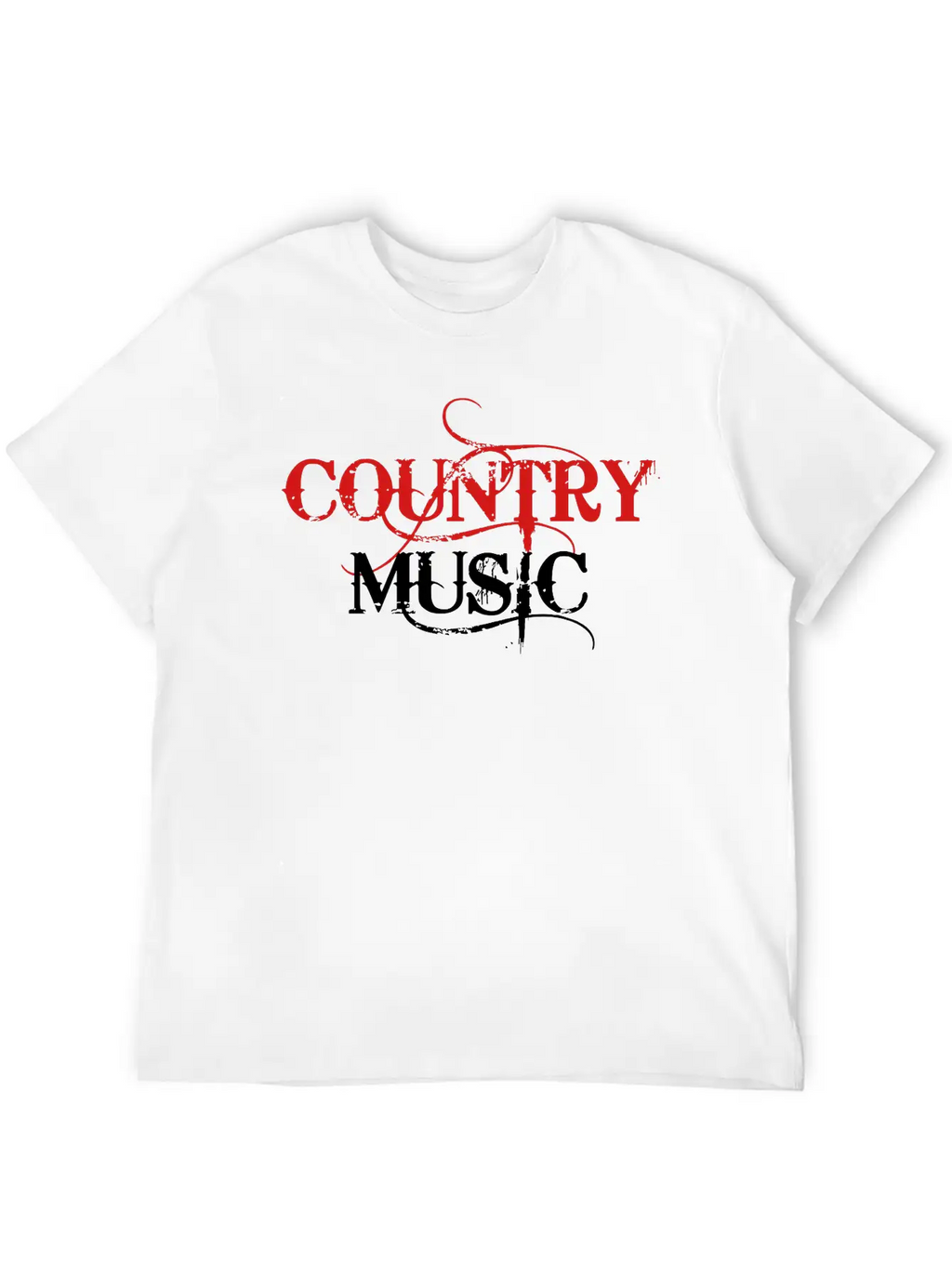 Country Music ! Basic Graphic T-Shirt – Daily Comfort In Soft Cotton