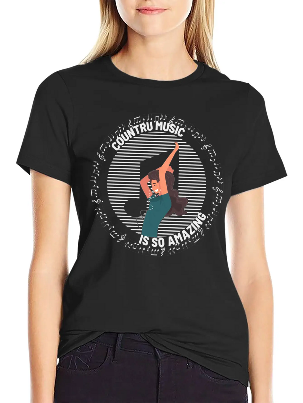 Country Music Is So Amazing Classic Cotton Tee – Unisex Comfort For Any Season