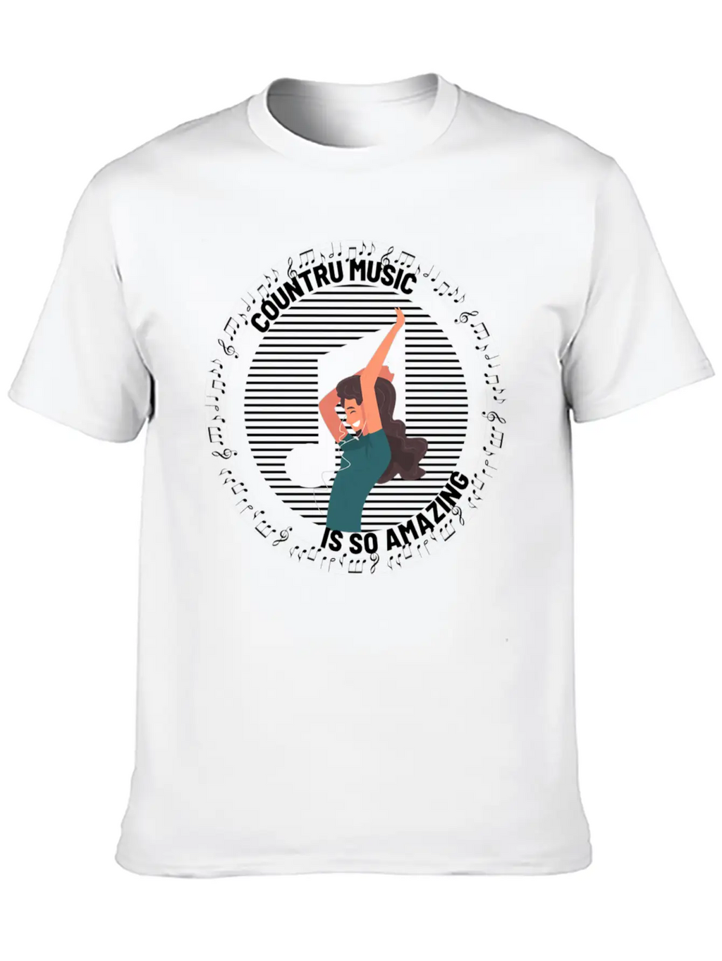 Country Music Is So Amazing Classic Cotton Tee – Unisex Comfort For Any Season