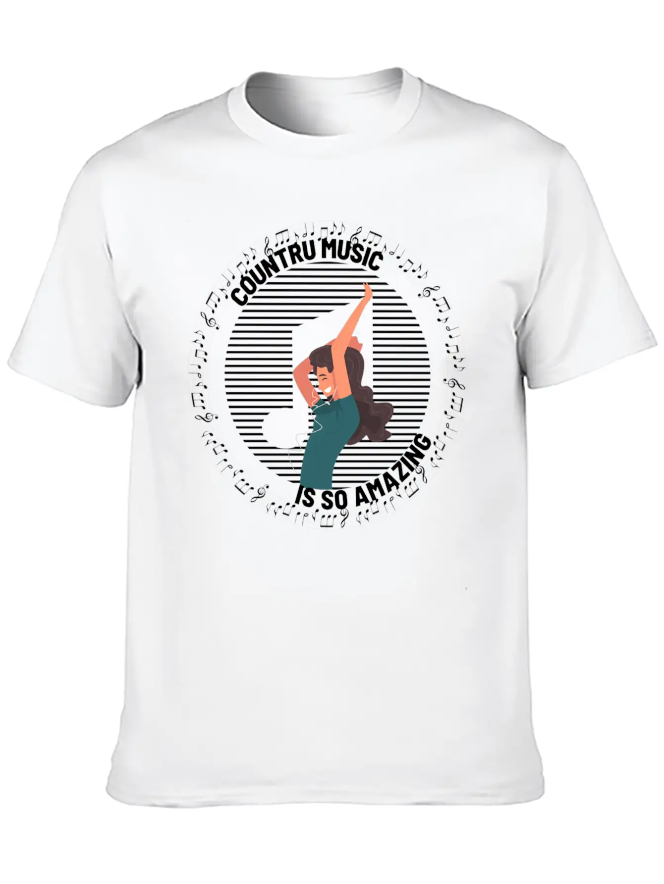 Country Music Is So Amazing Classic Cotton Tee – Unisex Comfort For Any Season