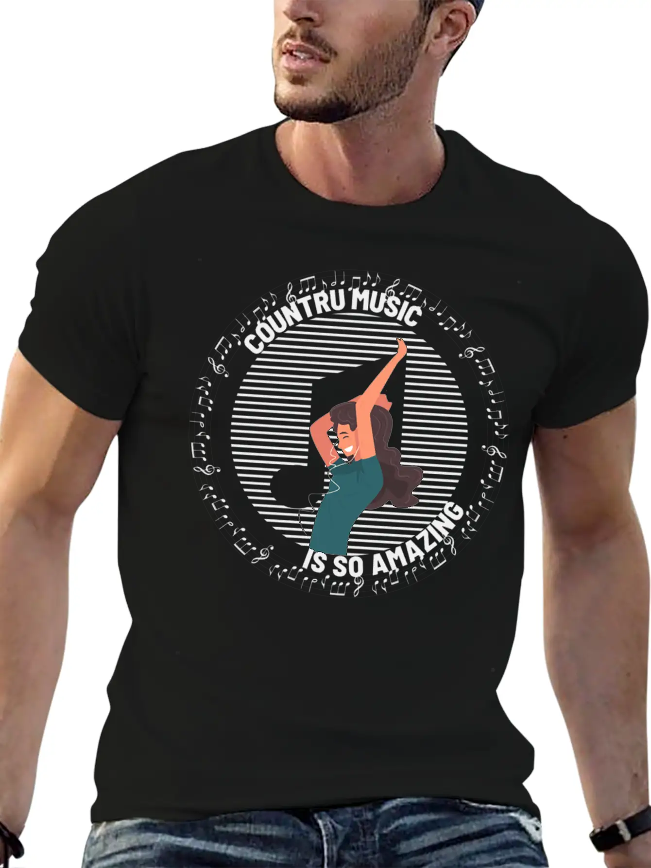 Country Music Is So Amazing Classic Cotton Tee – Unisex Comfort For Any Season