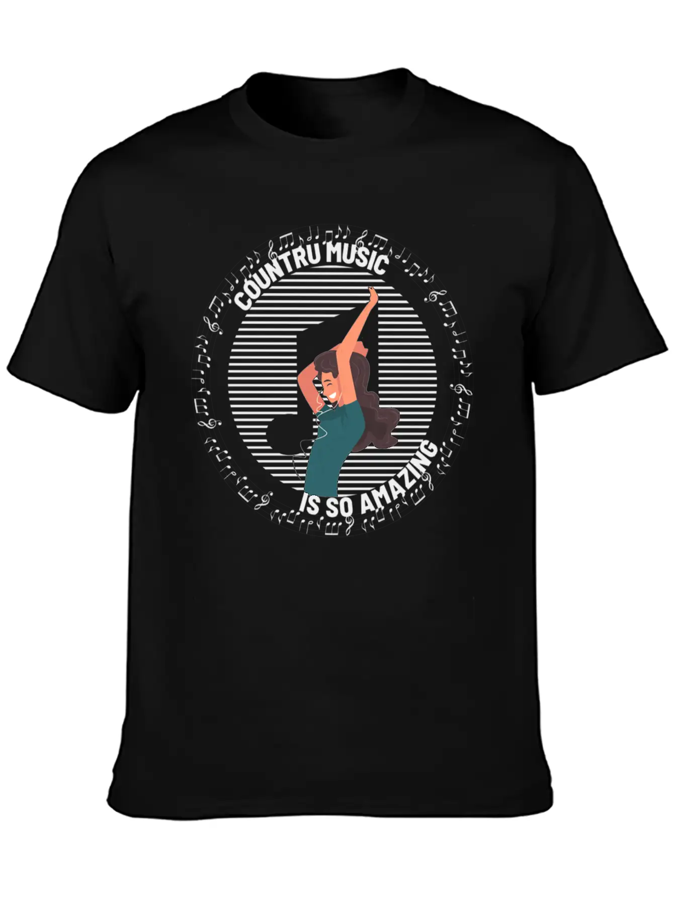 Country Music Is So Amazing Classic Cotton Tee – Unisex Comfort For Any Season
