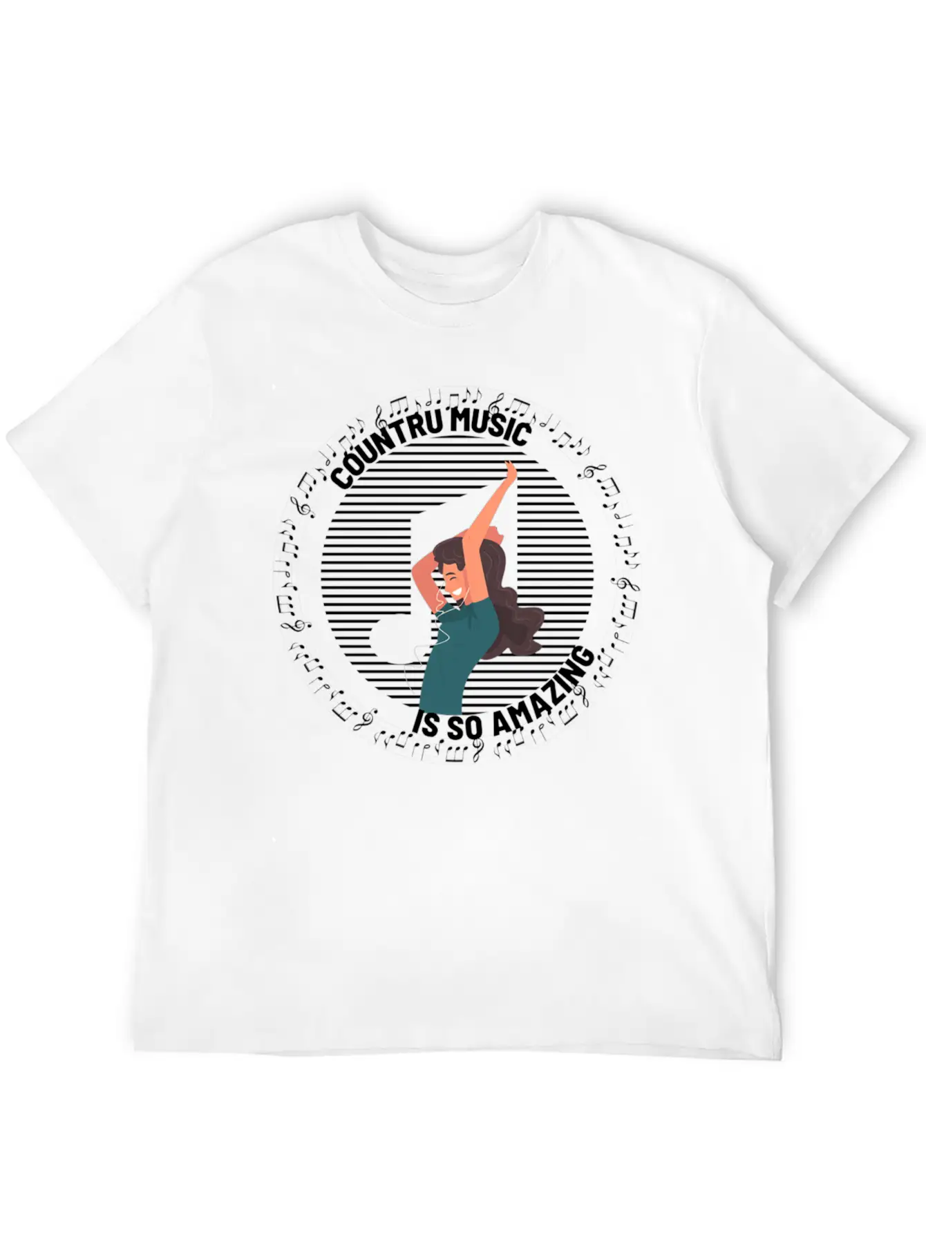Country Music Is So Amazing Classic Cotton Tee – Unisex Comfort For Any Season