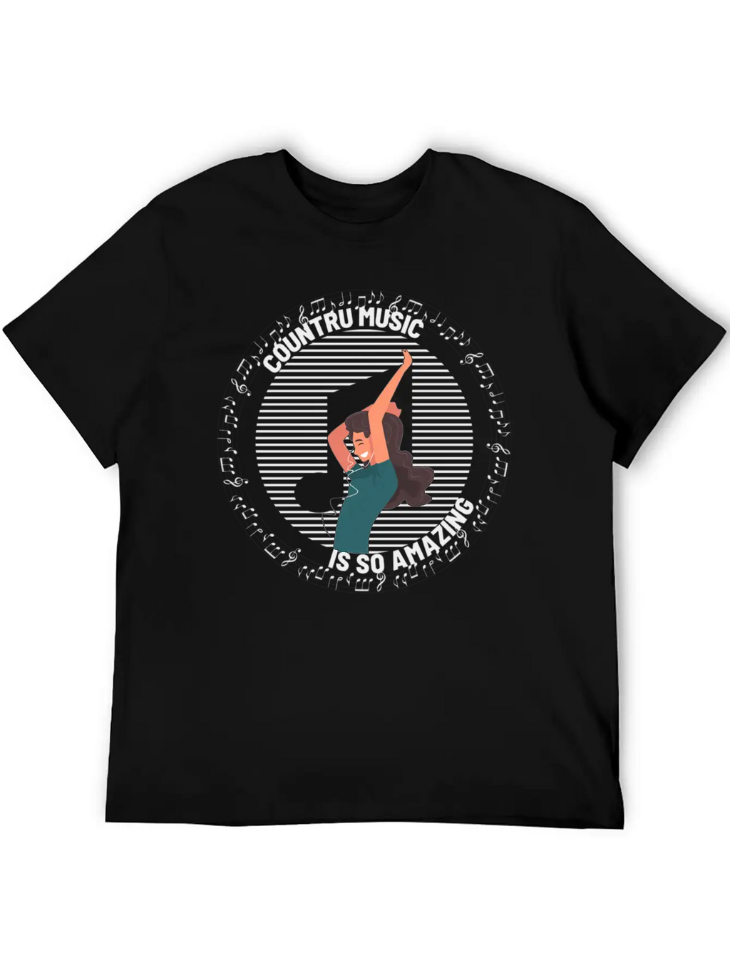 Country Music Is So Amazing Classic Cotton Tee – Unisex Comfort For Any Season