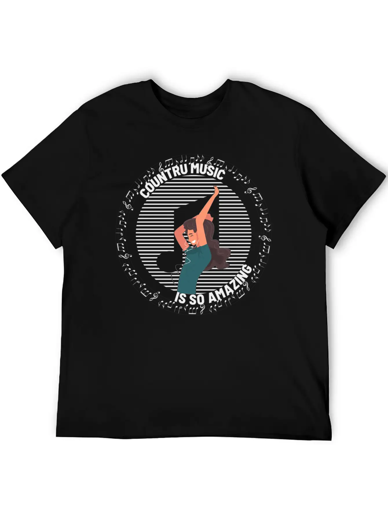 Country Music Is So Amazing Classic Cotton Tee – Unisex Comfort For Any Season