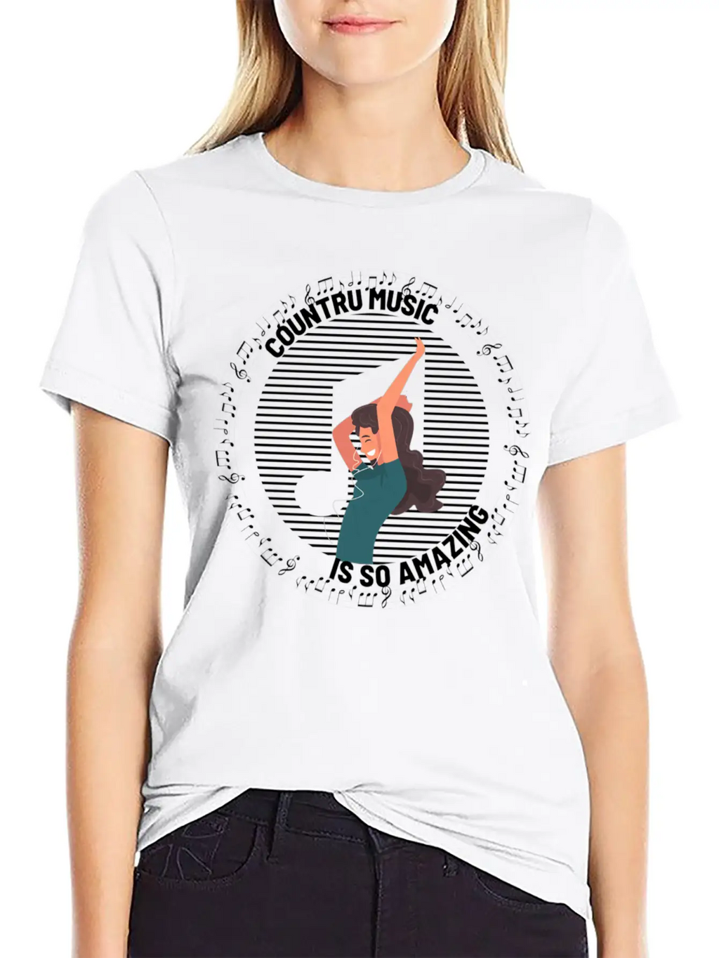 Country Music Is So Amazing Classic Cotton Tee – Unisex Comfort For Any Season