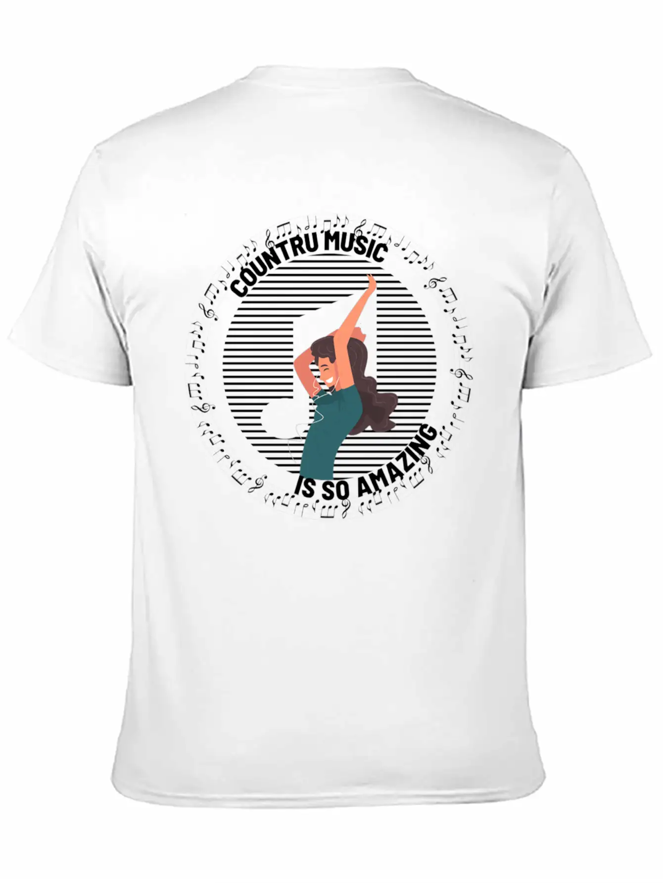 Country Music Is So Amazing Classic Cotton Tee – Unisex Comfort For Any Season