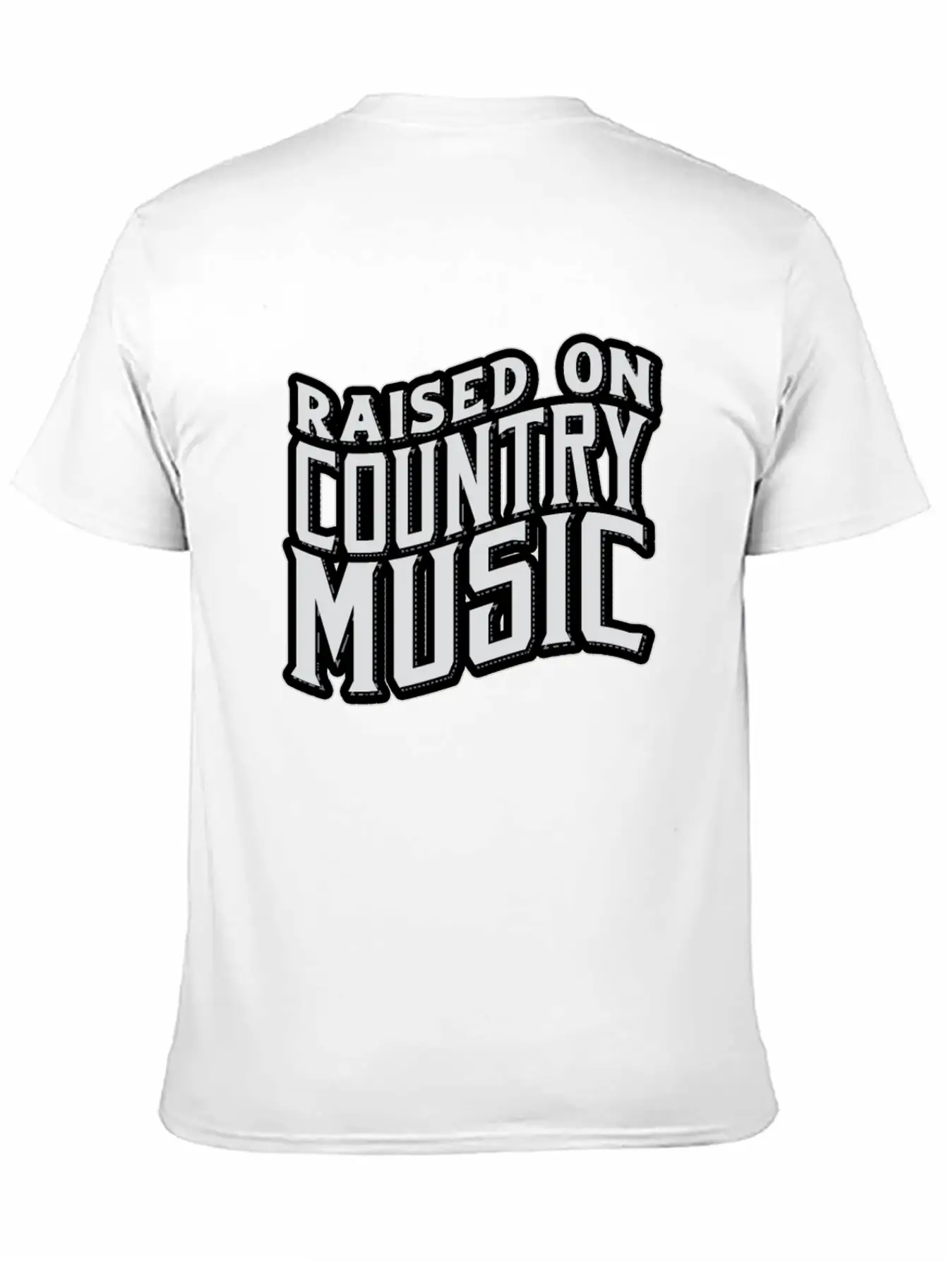 Country Music Modern Fit Casual T-Shirt – Clean And Versatile Design