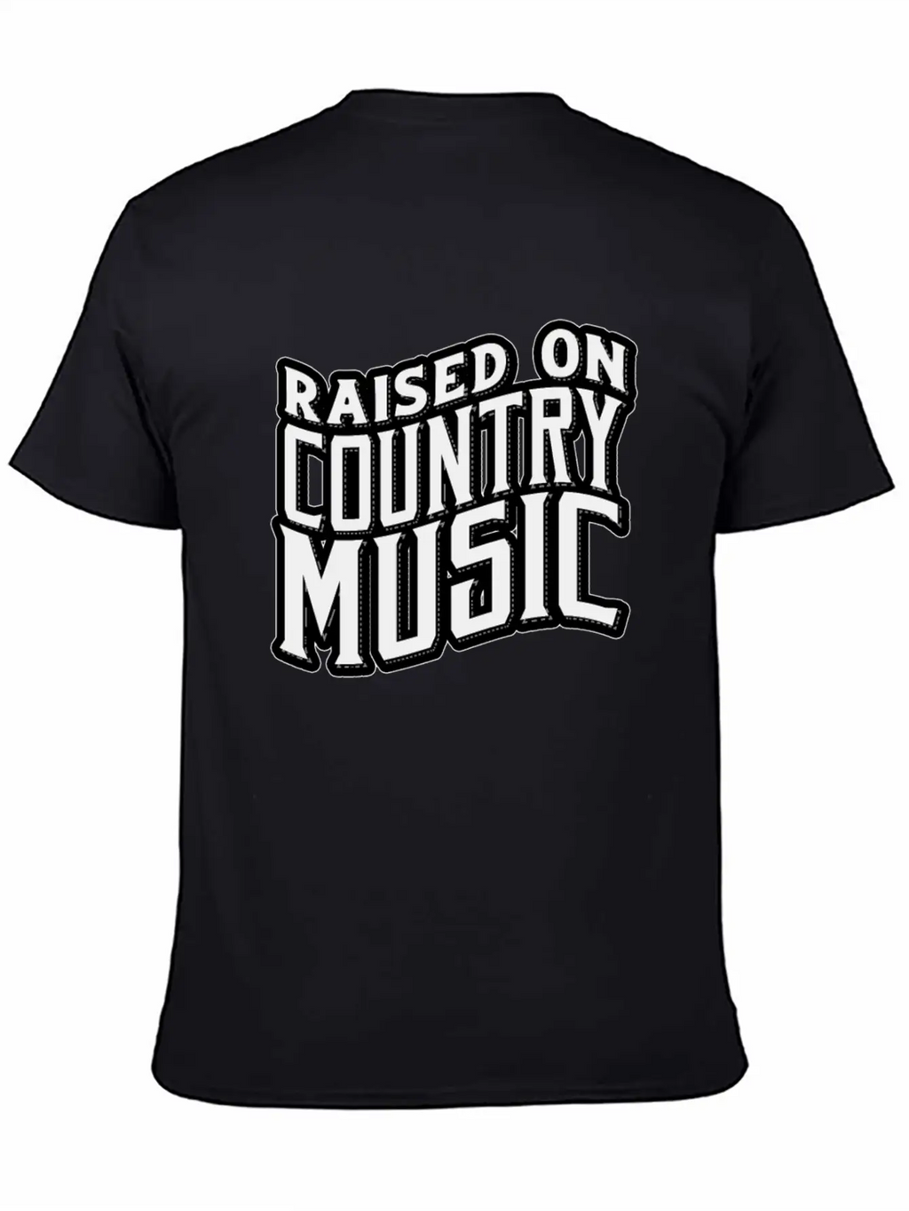 Country Music Modern Fit Casual T-Shirt – Clean And Versatile Design
