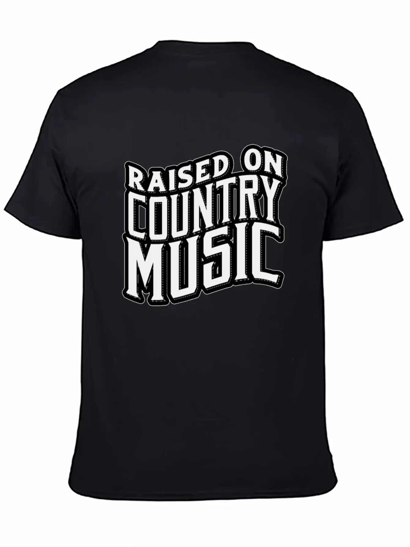 Country Music Modern Fit Casual T-Shirt – Clean And Versatile Design