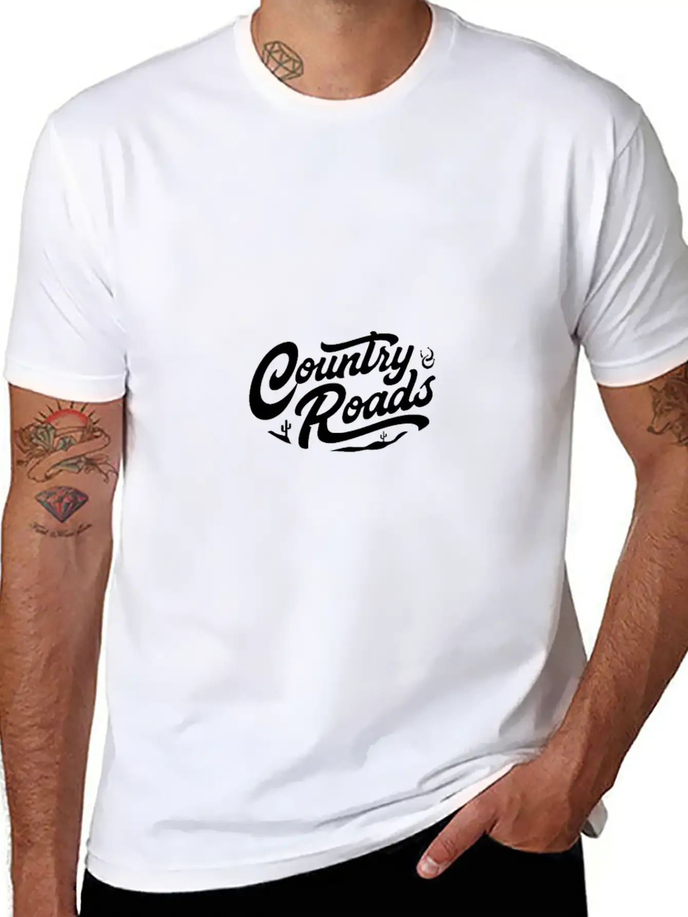 Country Road Classic Cotton Tee – Unisex Comfort For Any Season