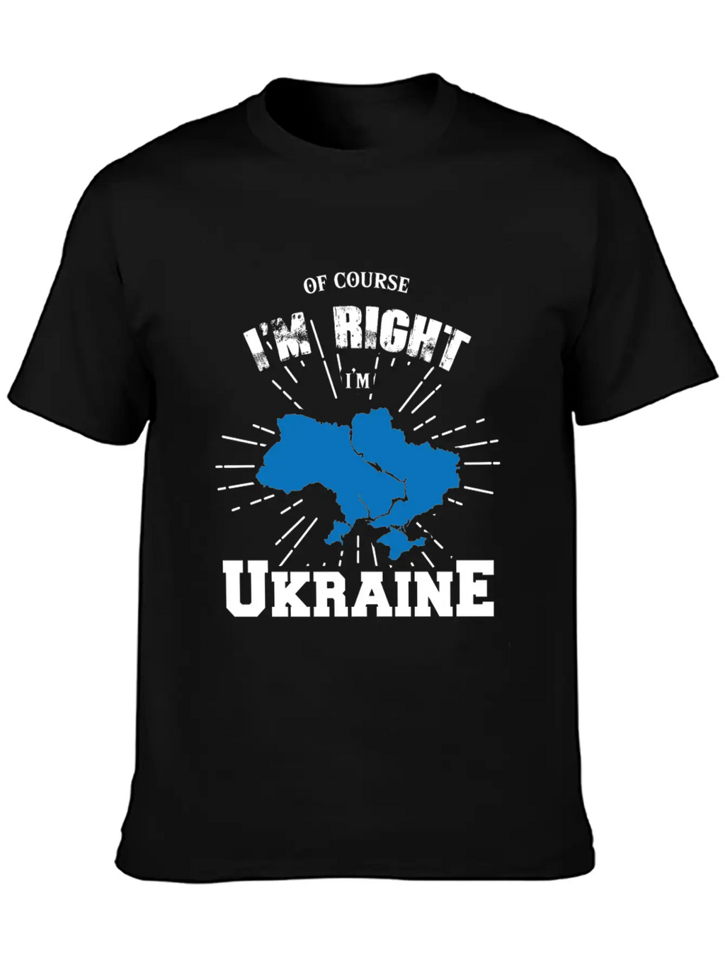 Country Shirt - Ukraine Breathable Graphic T-Shirt – Perfect For Casual Days