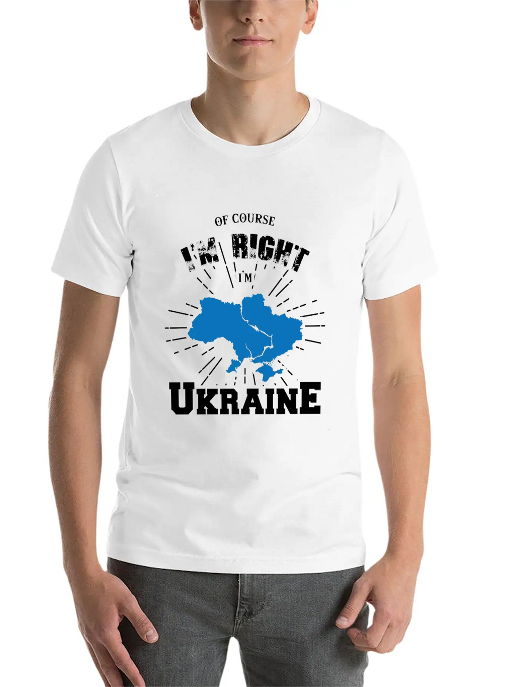 Country Shirt - Ukraine Breathable Graphic T-Shirt – Perfect For Casual Days