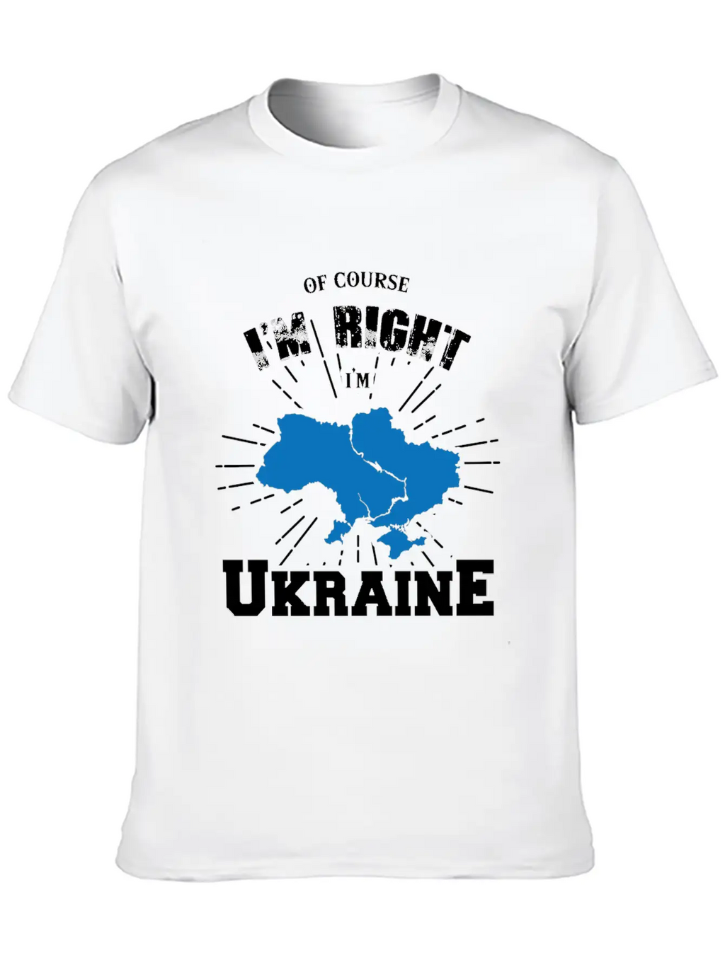 Country Shirt - Ukraine Breathable Graphic T-Shirt – Perfect For Casual Days