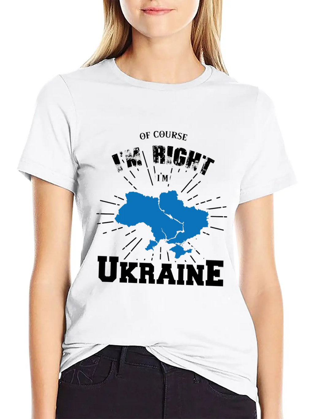 Country Shirt - Ukraine Breathable Graphic T-Shirt – Perfect For Casual Days