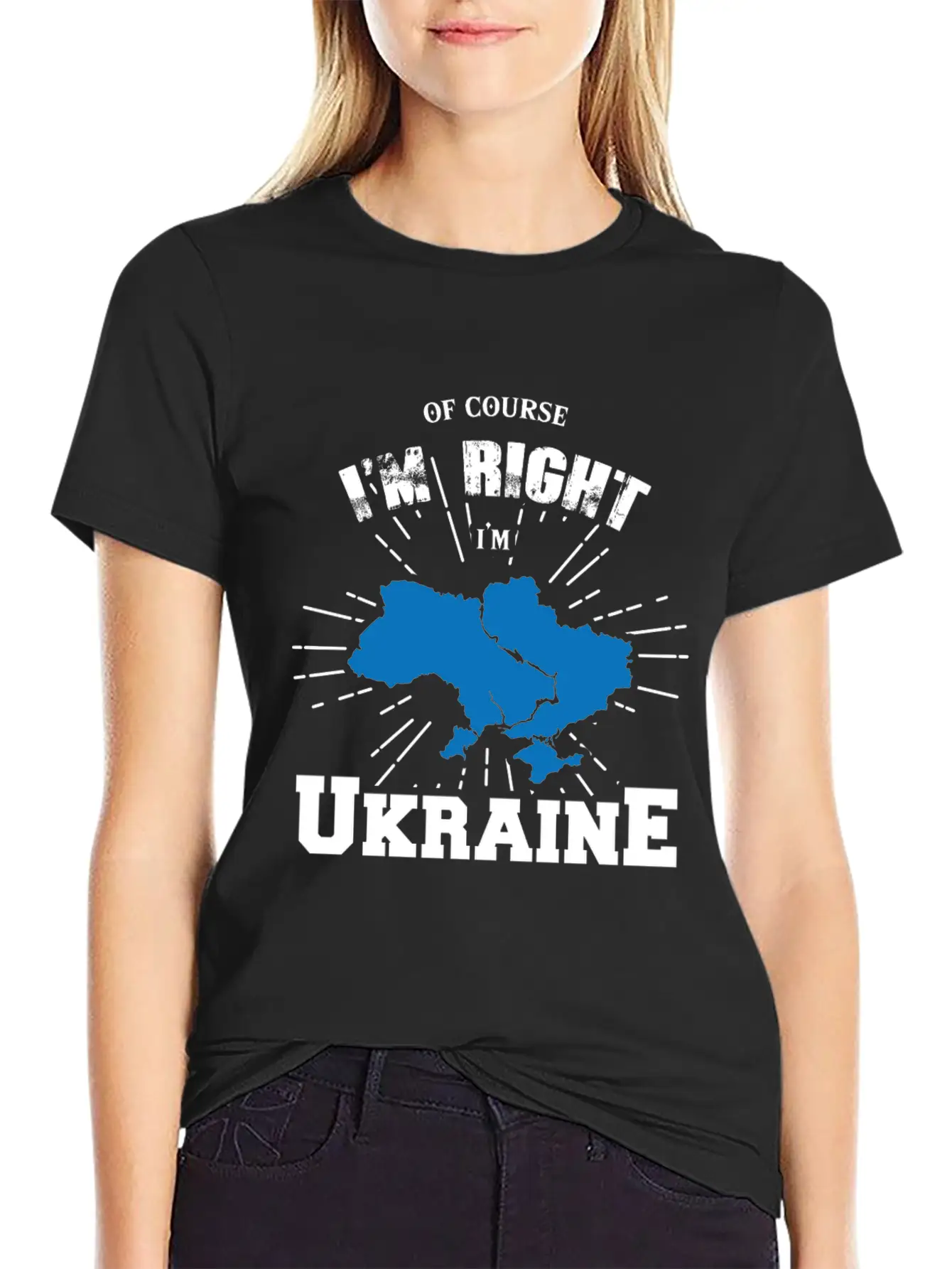 Country Shirt - Ukraine Breathable Graphic T-Shirt – Perfect For Casual Days