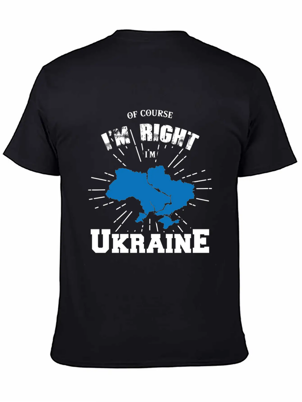 Country Shirt - Ukraine Breathable Graphic T-Shirt – Perfect For Casual Days