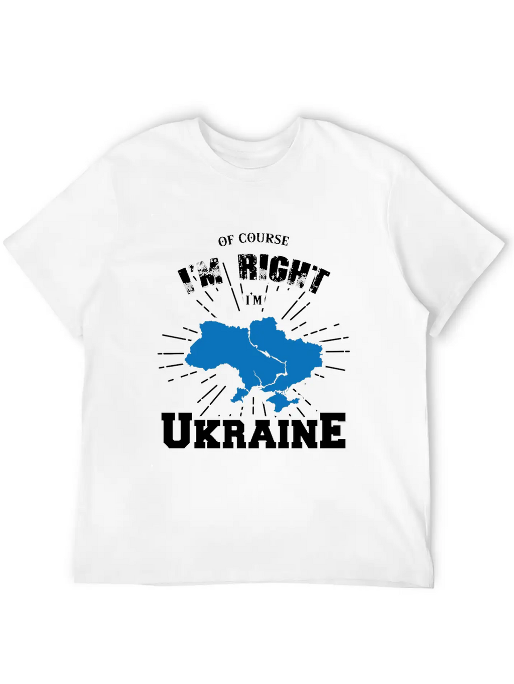 Country Shirt - Ukraine Breathable Graphic T-Shirt – Perfect For Casual Days