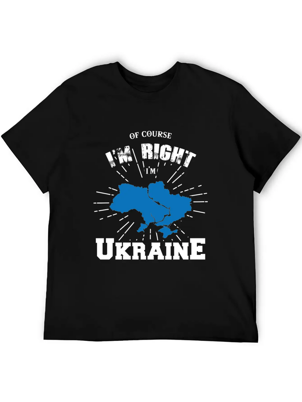 Country Shirt - Ukraine Breathable Graphic T-Shirt – Perfect For Casual Days