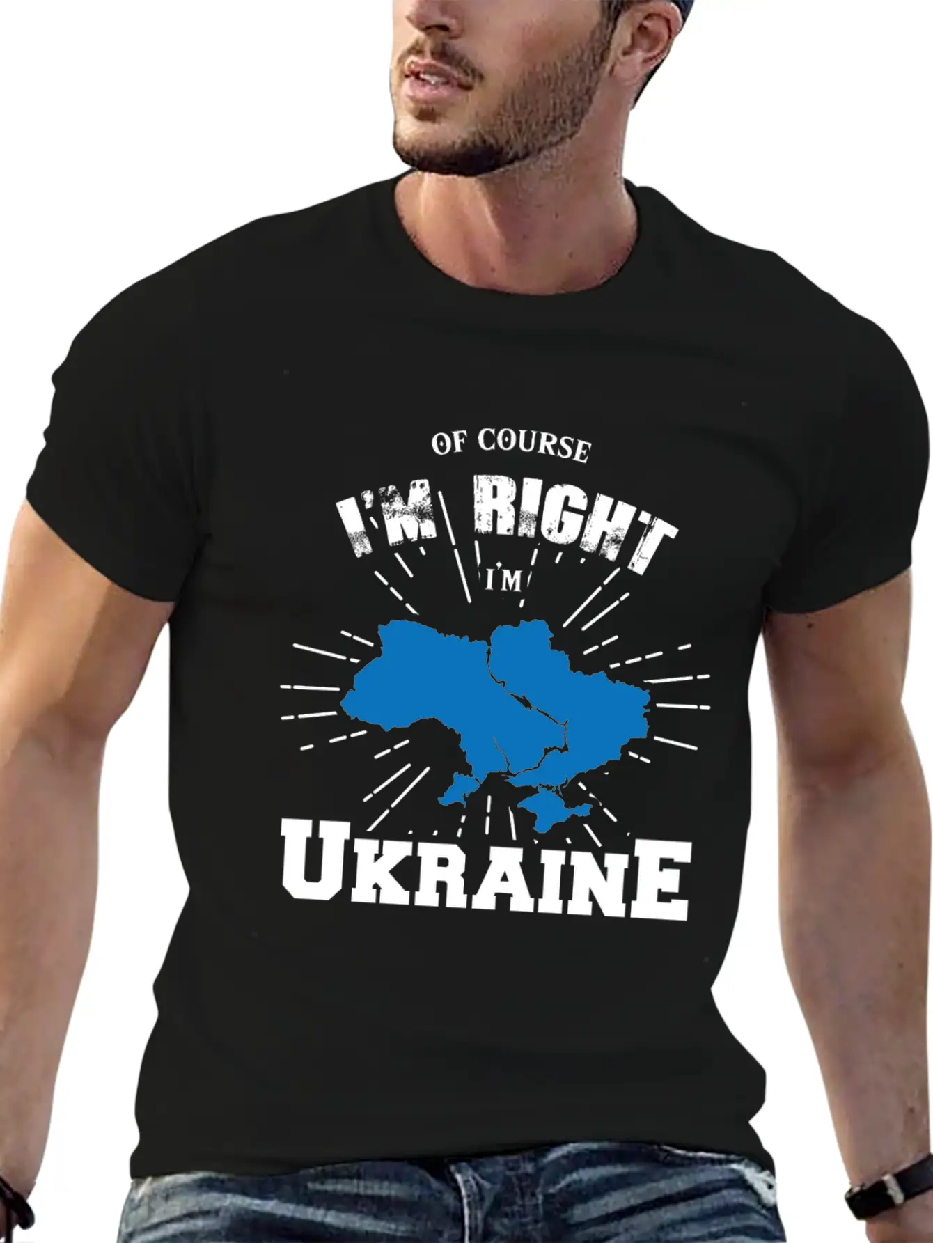 Country Shirt - Ukraine Breathable Graphic T-Shirt – Perfect For Casual Days